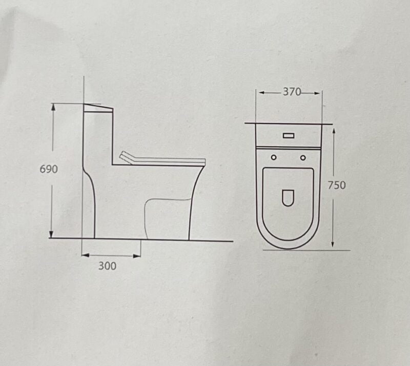 Bồn cầu một khối F304